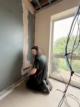 Click Here To Enlarge This Photo Of Socket and Lighting Installation