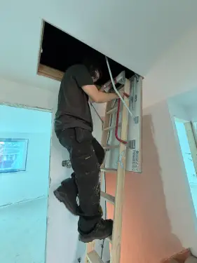 Click Here To Enlarge This Photo Of Socket and Lighting Installation
